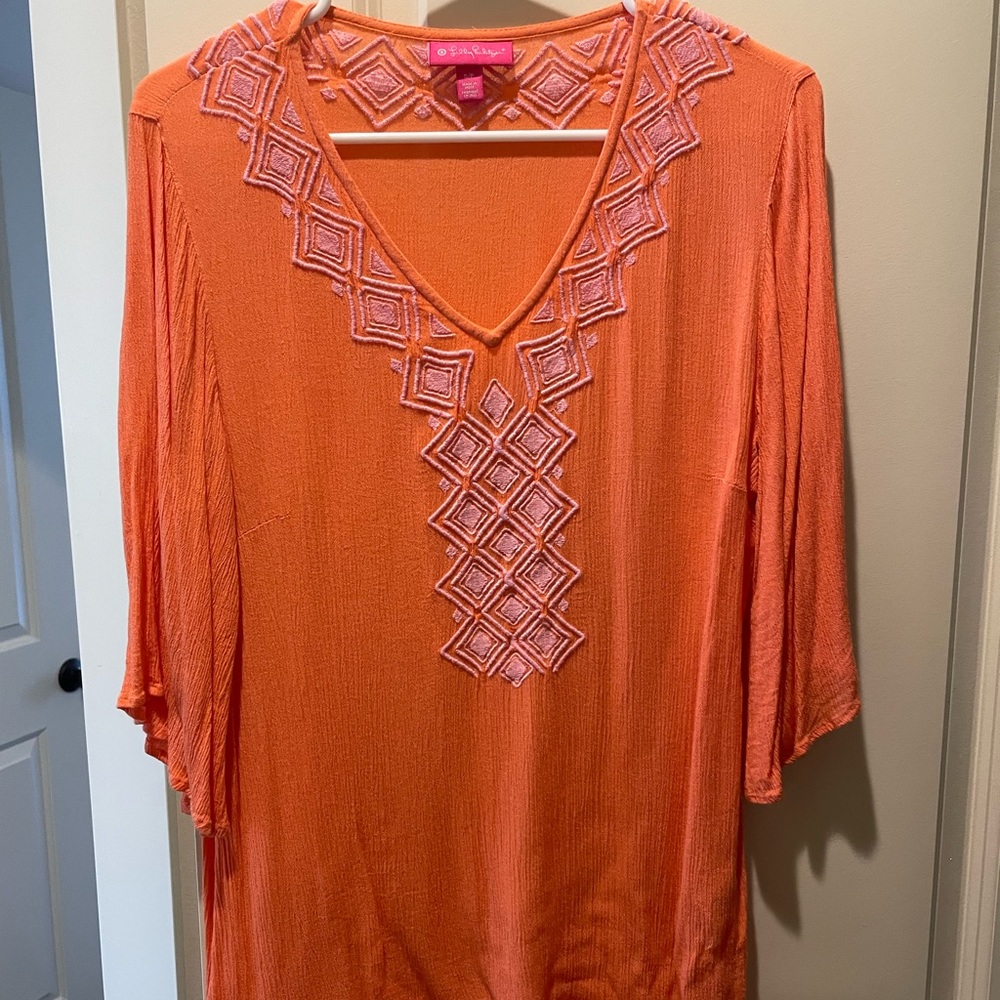 Lilly Pulitzer tunic/swim cover up